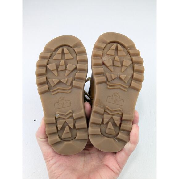 Zara Baby Mustard Zip Up Boots - Picture 7 of 8